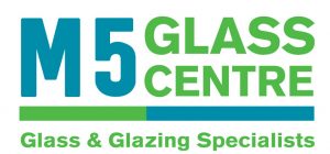 large m5 glass centre logo