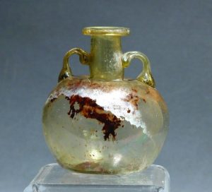 ancient glass vase