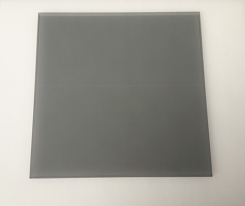 grey tinted glass