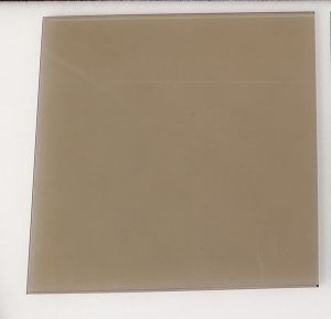beige tinted glass