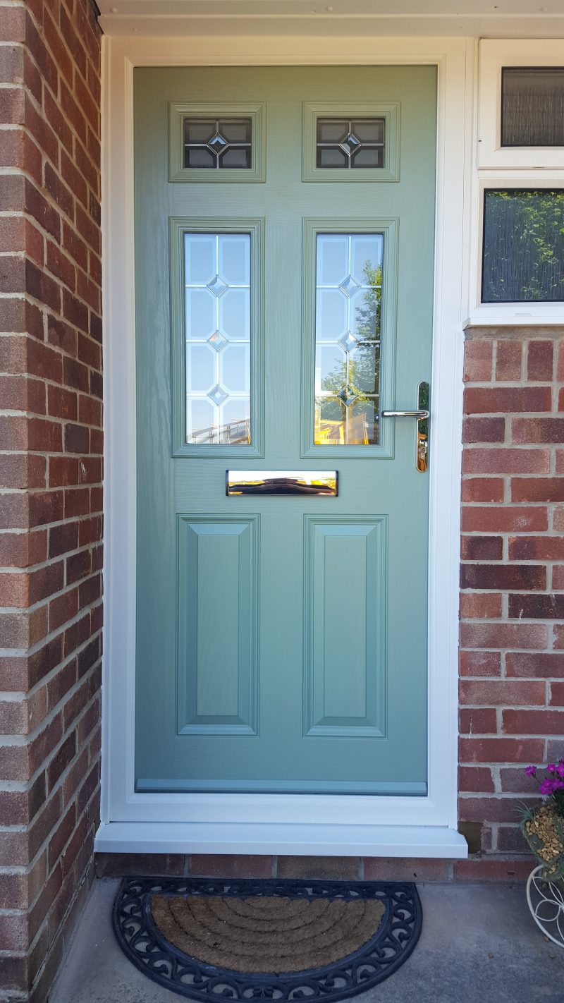 Williams Compostie front door - Cornwall Glass