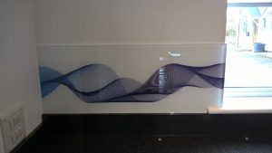 Contemporary Glass Splashback