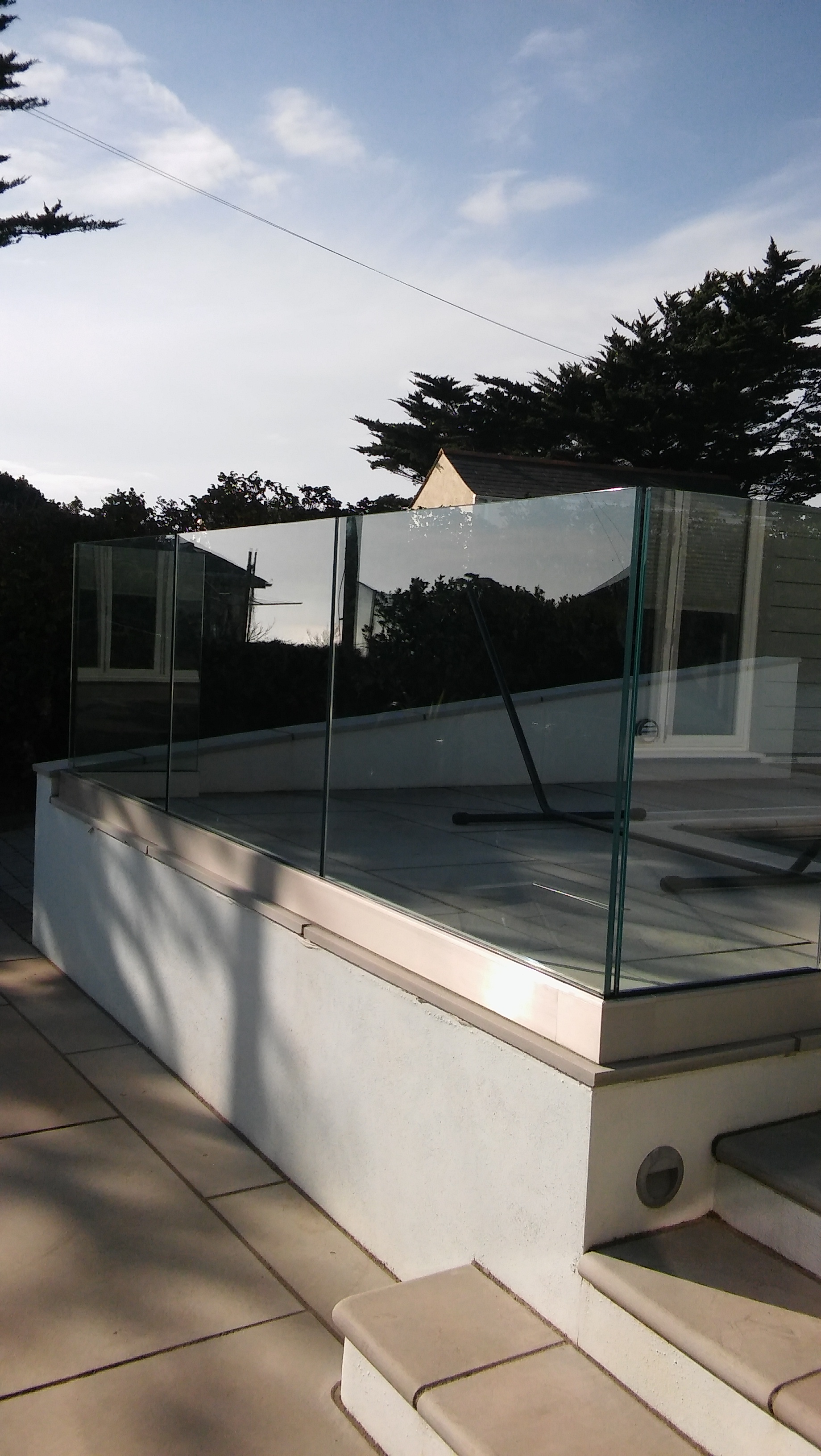 glass balustrade