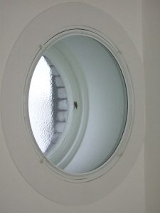 Circular secondary glazing