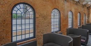 Arched Commercial secondary glazing