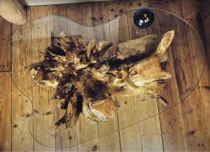 Tree Root and Glass Coffee Table 4