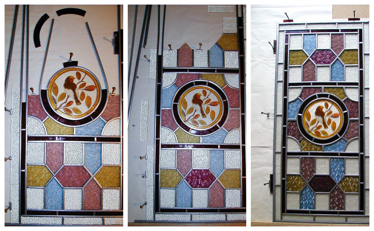 Stained Glass collage 1 Cornwall Glass
