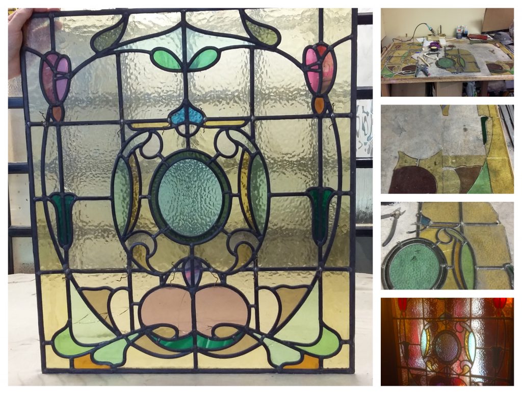 Stained Glass collage 3 Cornwall Glass