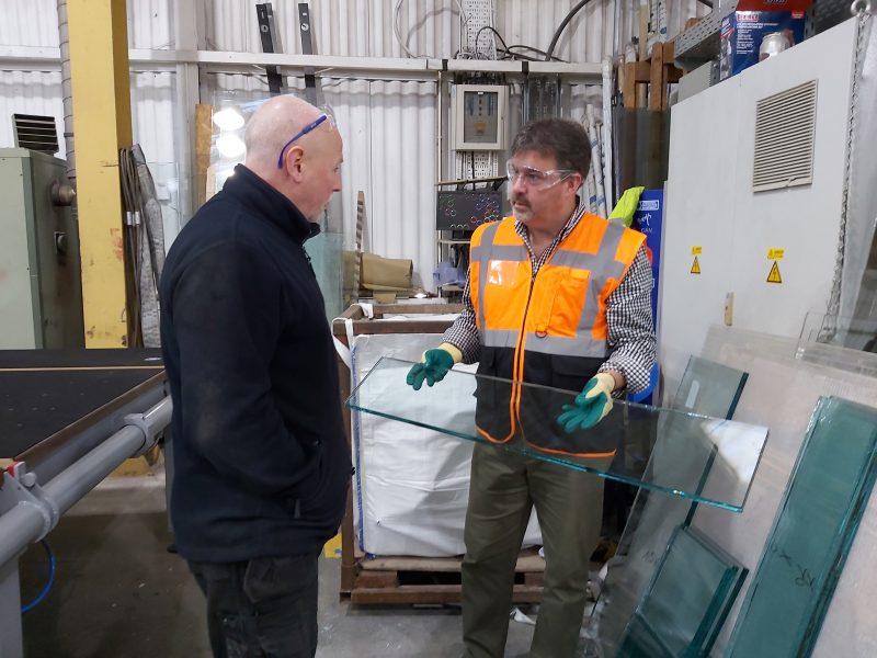 Cornwall Glass Invests in New Laminate Cutting Capability Cornwall Glass